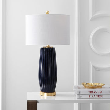 Roman 28.5" Ceramic LED Table Lamp - JONATHAN Y